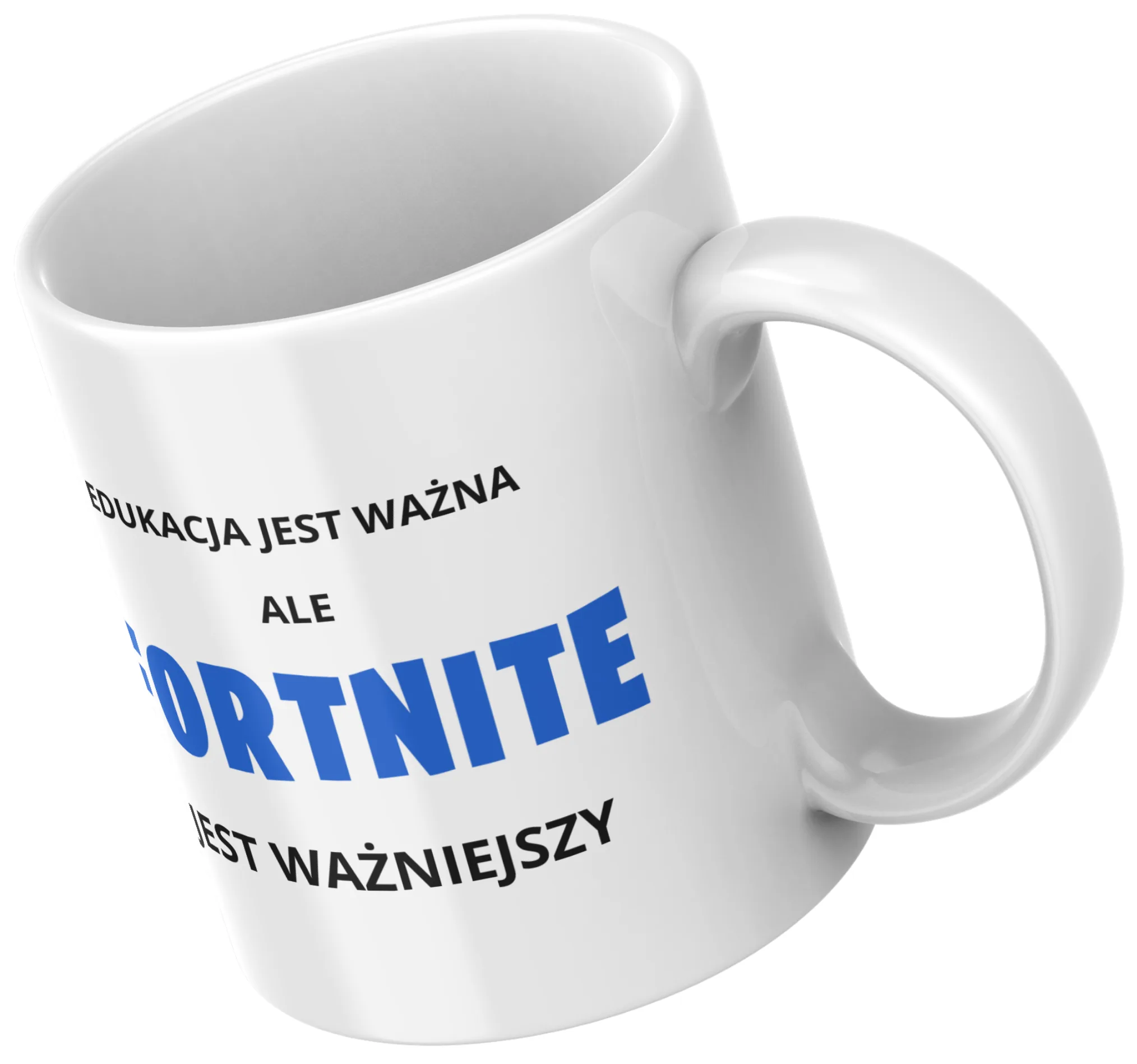 KUBEK edukacja jest ważna ale FORTNITE jest WAŻNIEJSZY - na prezent - obrazek 3