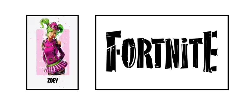 KUBEK FORTNITE zoey - na prezent - dla gracza - WARIANTY - obrazek 2