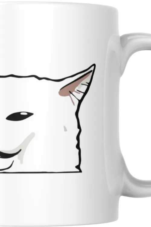 KUBEK kot mem - śmieszny na prezent - Smudge the Cat